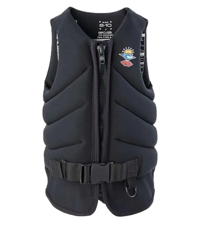 Ripcurl Dawn Patrol Boys Life Vest 2024 - Black