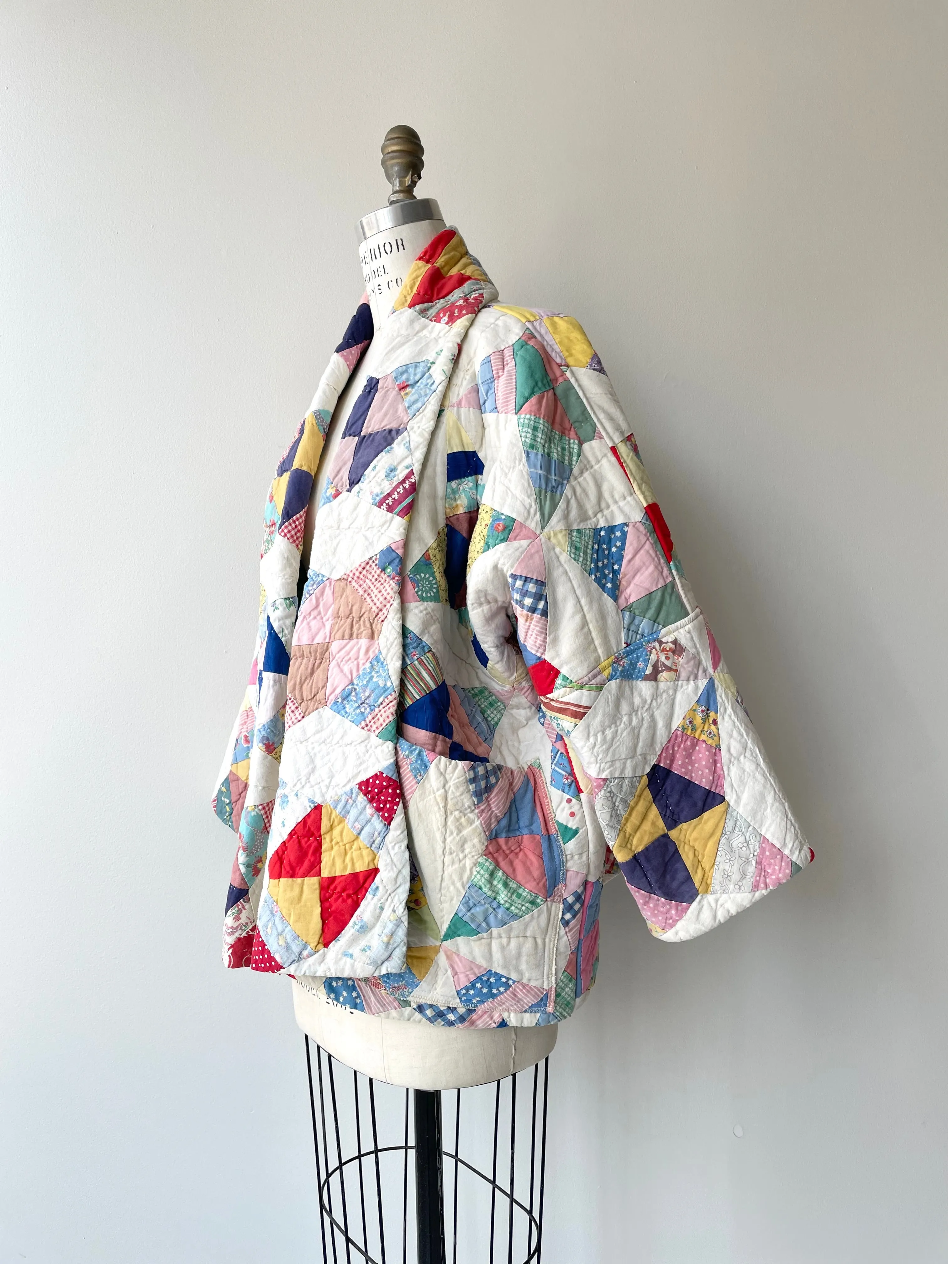 Scrap Star Handmade Quilt Coat