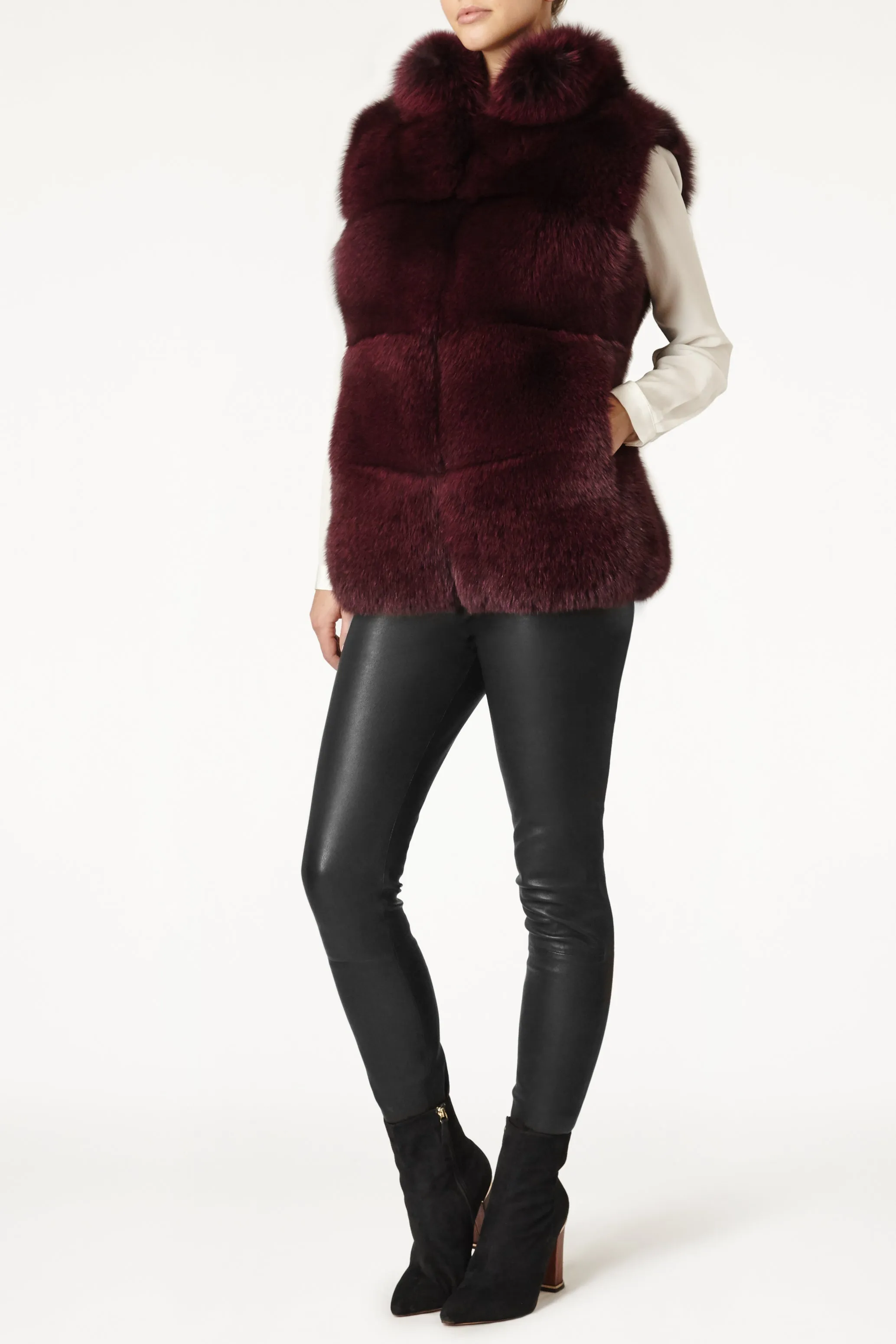 Sisi Fox Fur Vest