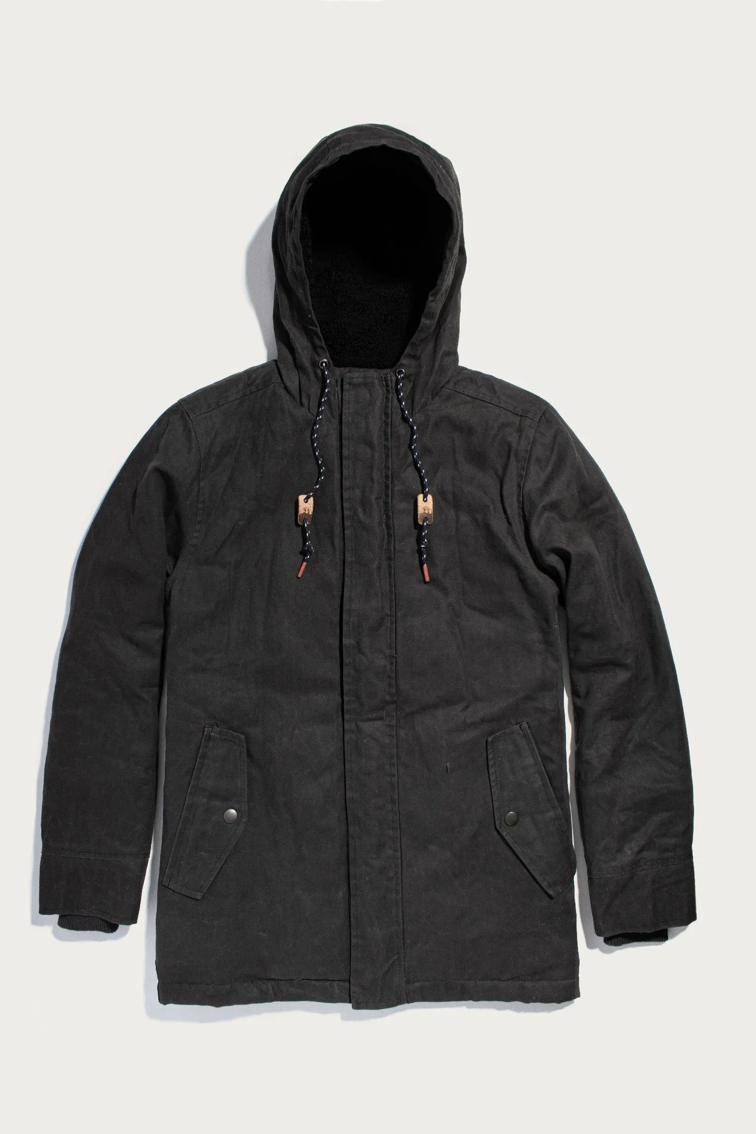 Sitka Parka / Charcoal Waxed Canvas