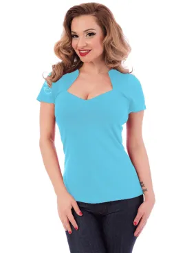 Sophia Top in Blue