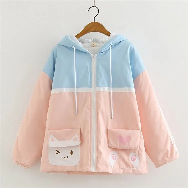 Sweet Kitten Windbreaker