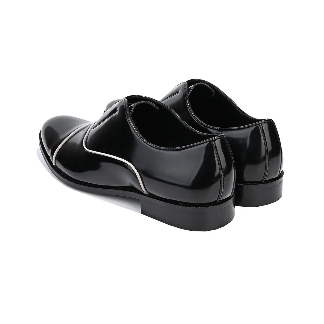 The Alternate BLACK PATENT SLIP-ONS