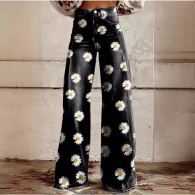 Toleet 90s fashion 2024 boho Women's Trousers Must Have Western Style Pants Trousers Women Flared Pants