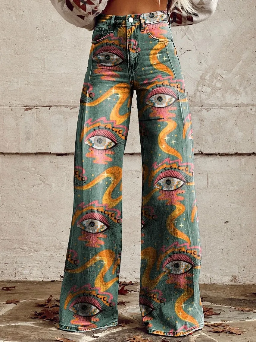 Toleet 90s fashion 2024 boho Women's Trousers Must Have Western Style Pants Trousers Women Flared Pants