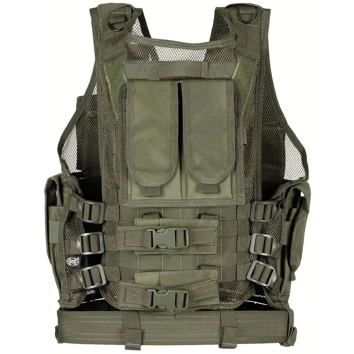 Vest, "USMC", with belt, OD green