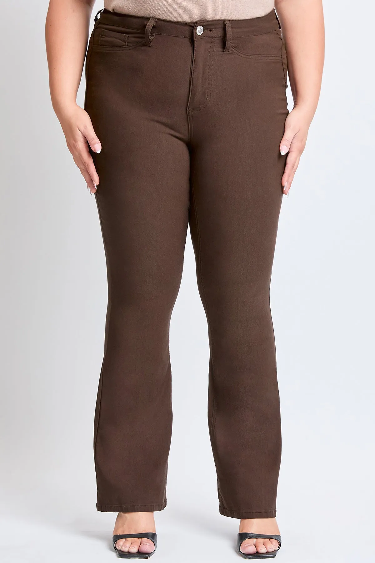 Women´s Plus Size Hyperstretch Flare Pants, Coco