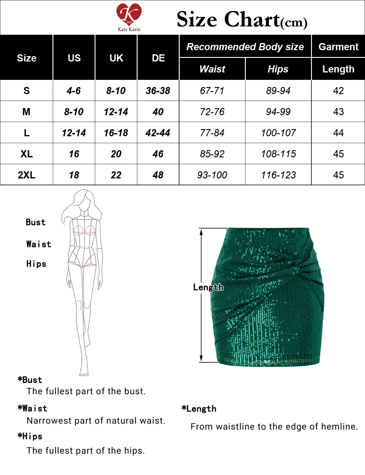 Women's Sequin Bodycon Skirt High Waist Knot Front Sparkly Glitter Pencil Mini Skirt for Night Out Party