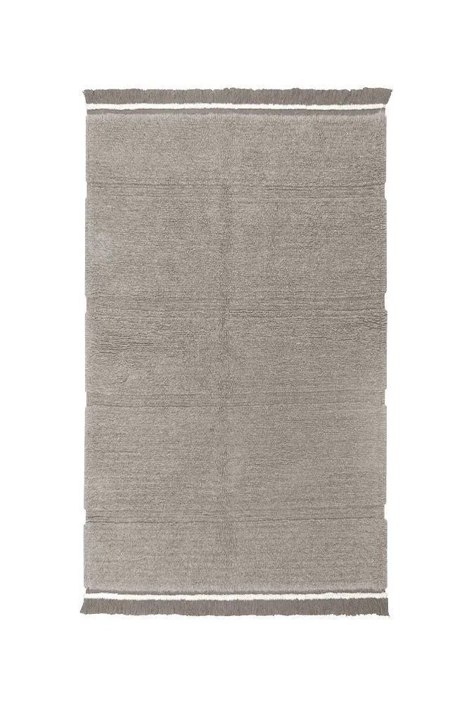 WOOL AREA RUG STEPPE GREY