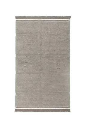 WOOL AREA RUG STEPPE GREY