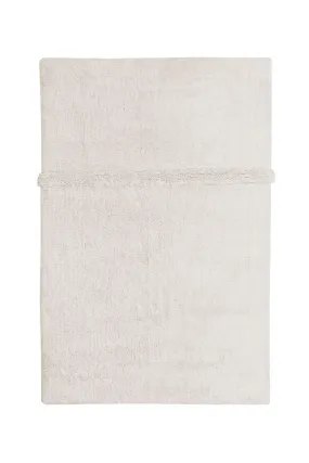 WOOL AREA RUG TUNDRA WHITE