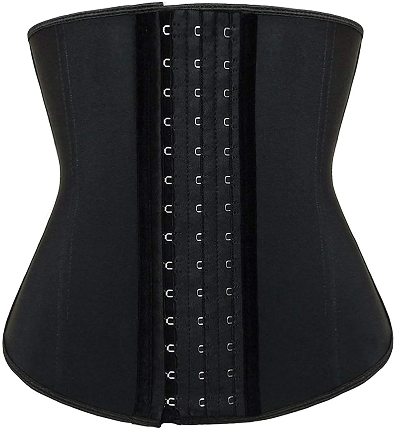 YIANNA Latex Waist Trainer for Women Underbust Waist Cincher Corset Hourglass Workout Body Shaper Girdle