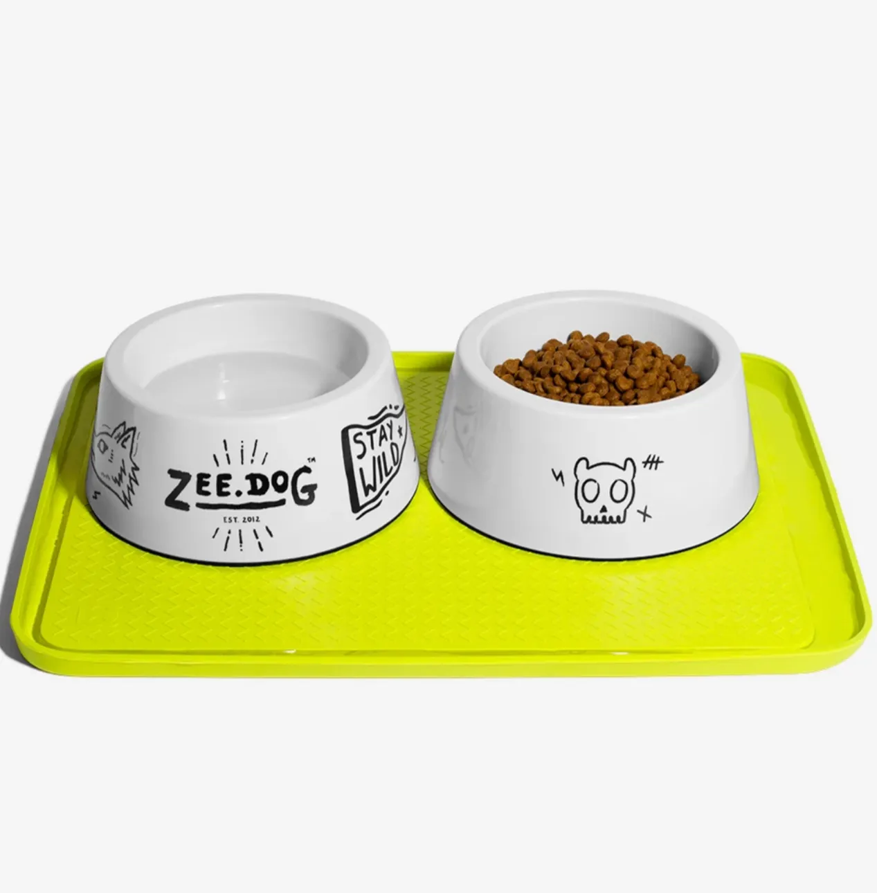 Zee.Dog Dog Feeding Mat (Lime)