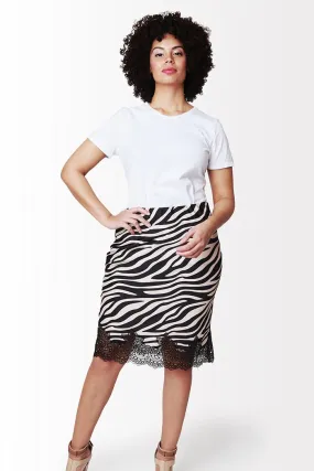 Zeon Skirt // Zebra